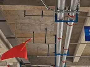 海棠管廊支架的安装方法